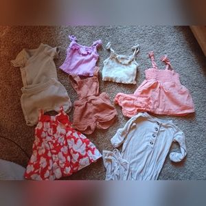 Baby gap, h&m baby girl newborn lot